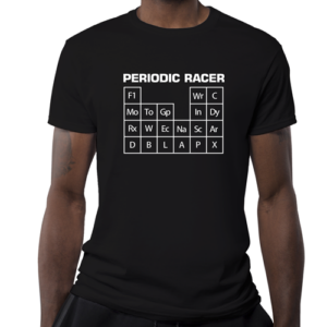 Periodic Racer T-shirt (black)