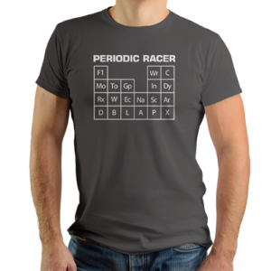 Periodic Racer T-shirt (grey)