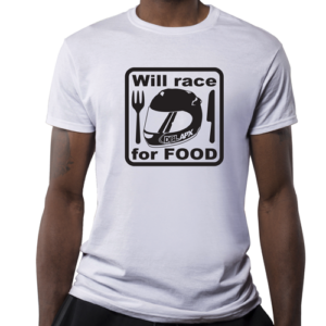 Will Race for Food T-shirt